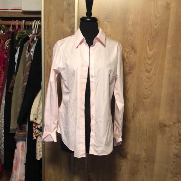 Kenar Pink Button Down Shirt Collar Long Sleeve - Picture 1 of 9